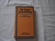 Der Bürger im Volksstaat - Dr. Hermann Sacher