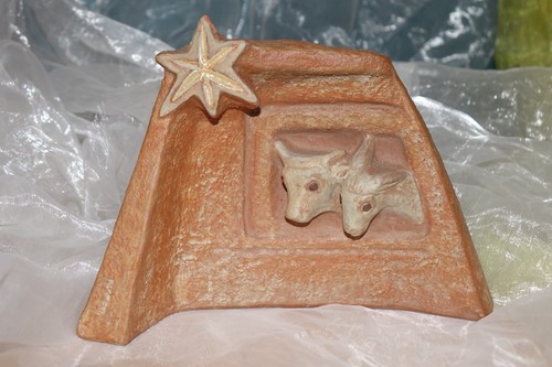 Alte weihnachtskrippe - alte,