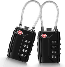 2x TSA Gepäckschloss