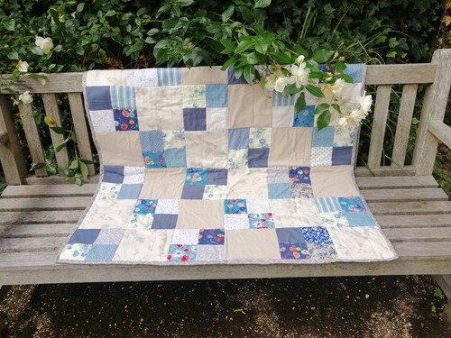 Patchwork quilt decke - patchwork,