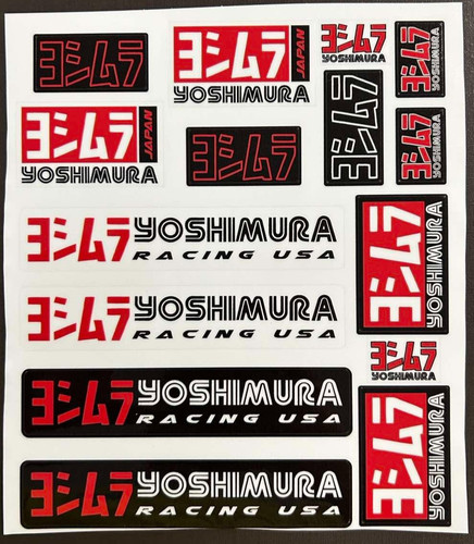 Yoshimura aufkleber set - yoshimura,