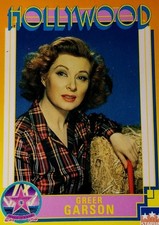 Greer Garson 1991 Starline Card No.126 Hollywood Legend