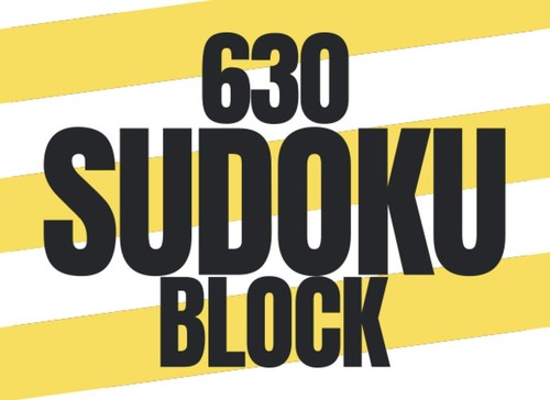 Sudoku heft 630 - 630,