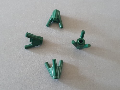 Lego steine pflanzen stiel - 4x,