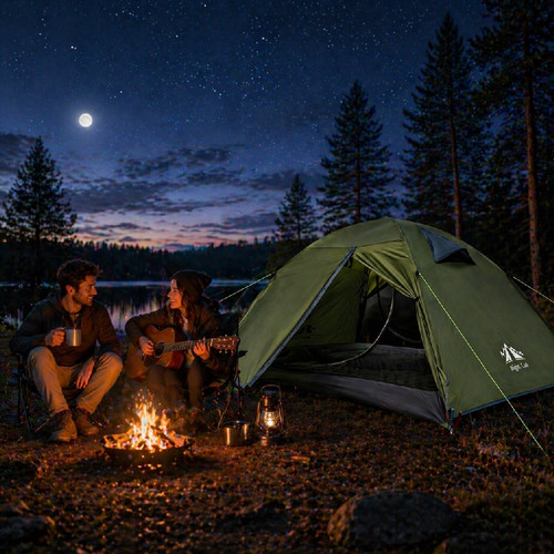 Night cat personen trekking - night,