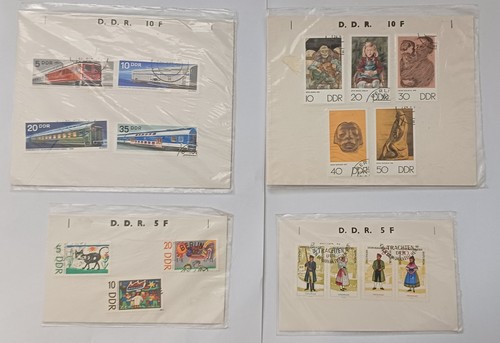 Ddr briefmarken satze - ddr,