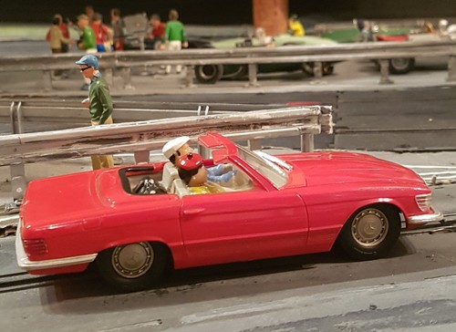 Mercedes 350sl mit licht - mercedes,
