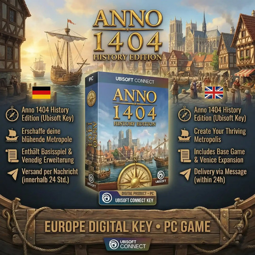 Anno 1404 history - 1404, edition