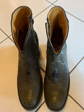 MEXICANA Boots Cowboystiefel Leder Hippiton Gr. 39,5- NEUwertig