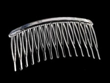  Kamm Haarkamm zum Kopfschmuck  Haargesteck Schleier Kommunion Brautkleid neu