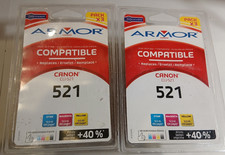 2x Armor Druckerpatronen CMY