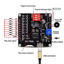 Mp3 player sound module - mp3,