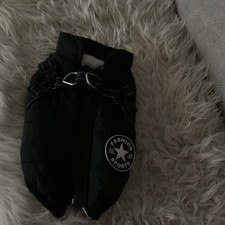 kleiner Hundemantel mit Fleece gefüttert , neuwertig ,  Gr. S  , schwarz