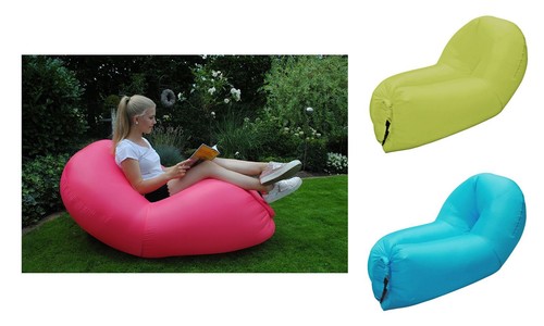 Air lounger peacock sitzsack - peacock,