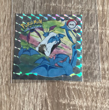 "Pokemon" 1999 Pokemon Artbox Sticker Pr42 Zubat Holo Glitzer silber