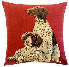 Kissen Hülle Belgian - Tapestries Englischer Pointer Hund Jagd