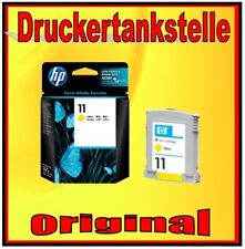 original HP 11 yellow Business Inkjet 2600 2800 Designjet 510 800 815 820 70 TOP