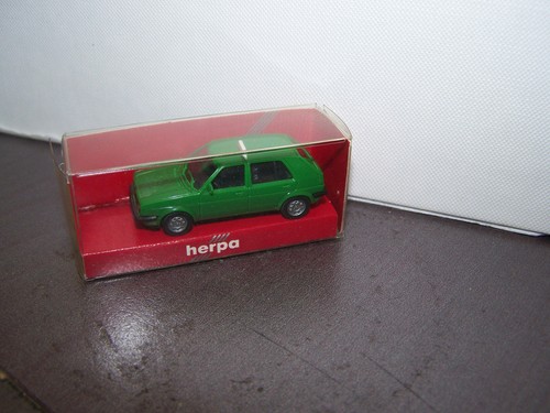 Herpa 4095 golf - vw, grün