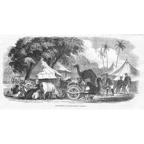 The war india bengal - india, native