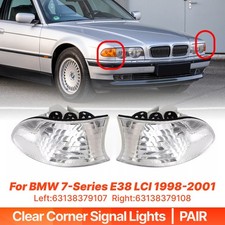Frontblinker Klar Blinker Vorne Links Rechts für BMW 7er E38 LCI Facelift 98-01