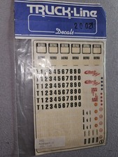 Truckline 20021 Decals  DTT Motorsport 2 1:43 Vermutlich Von 2002 Selten RAR 