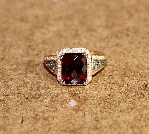 Levian 14k rotgold - 14k, rhodolith