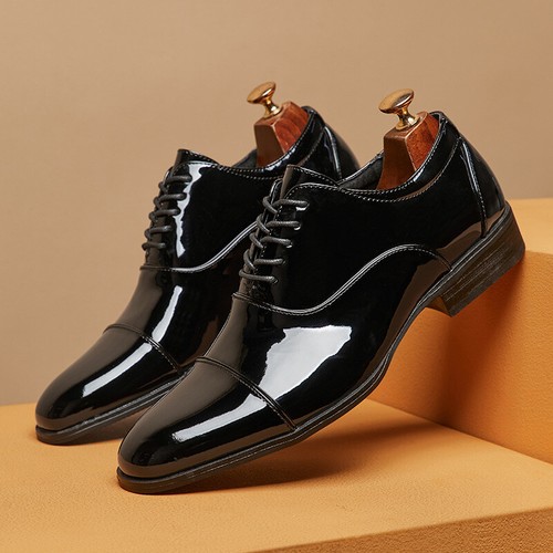 Lackleder glänzende herren - lackleder,