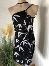 Kleid Pareo Strandkleid Wickeloptik Mit Träger 38/40