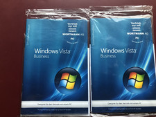 Microsoft Windows Vista Business 32 Bit in Folie