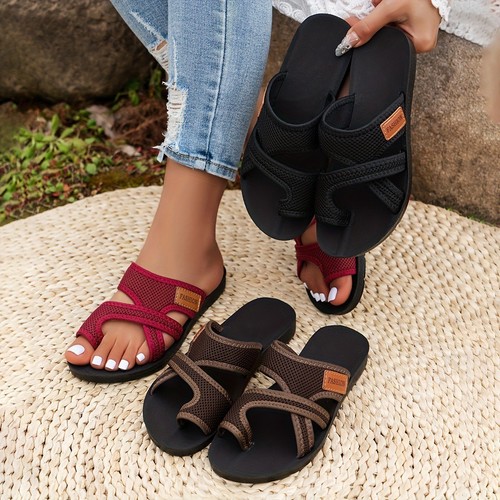 Damen pantoletten sandalen - pantoletten,