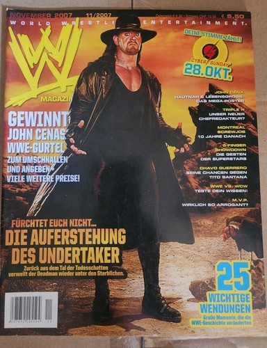 Wwe wrestling magazin november - wrestling,