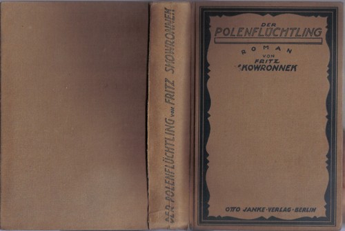 Antik buch fritz skowronnek - buch,