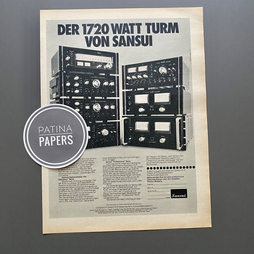 1977 sansui hifi - sansui, stereo