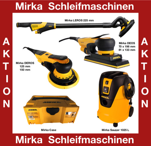 Mirka schleifmaschine deros - schleifmaschine,