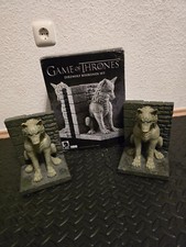 Game of Thrones: Schattenwölfe Buchstützen 20 cm Dark Horse - Dire Wolf Bookends