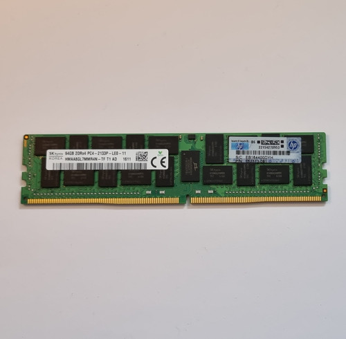 Hpe server ram 64gb - ram, ddr4