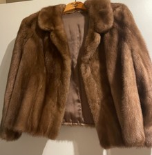Echt Pelz Nutria Jacke Damen