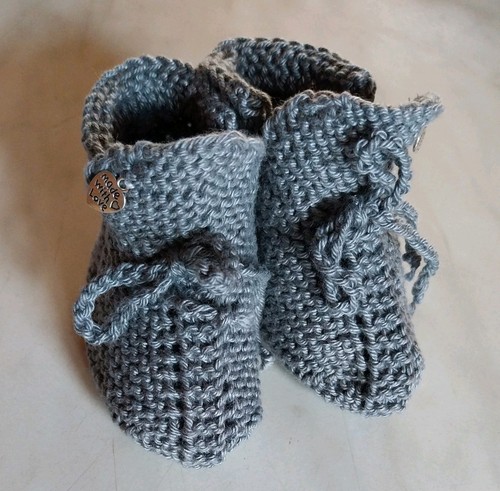 Babyschuhe gestrickt - babyschuhe,,