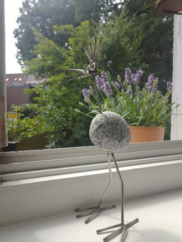 Steinvogel aus granit und - aus,