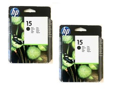 2 x Original HP Tinte C6615DE 15 / Deskjet 916C 920C 940C 948C 3810 3820 3822
