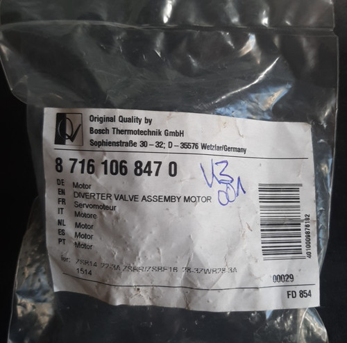 Junkers motor 87161068470 - motor,