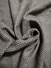 Wollstoff  Hahnentrittmuster