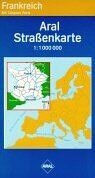 Aral Straßenkarte Frankreich