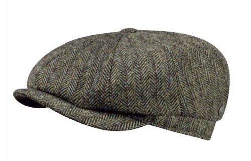 Schiebermütze tweed 59 - tweed, gr.57+59