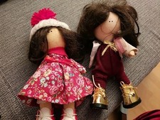 Tilda 2 Handgemachte Deko Spiel  Puppe Tilda