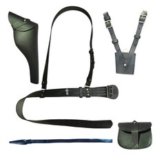 Sam Browne Gürtel Echtleder