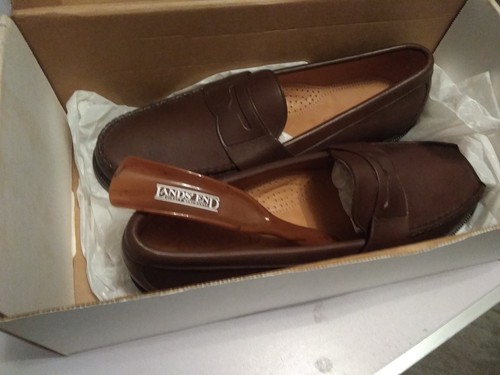 Lands end lederschuhe slipper - lands,