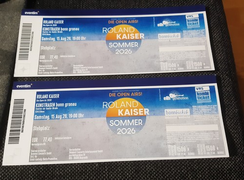 Roland kaiser konzertkarten - kaiser, in