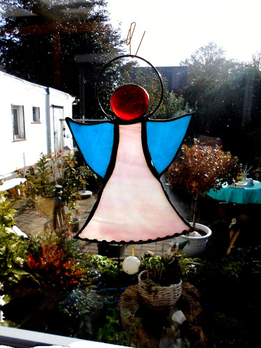 Fensterbild engel - fensterbild,