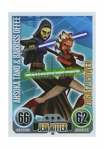 Force attax 109 - 109, ahsoka